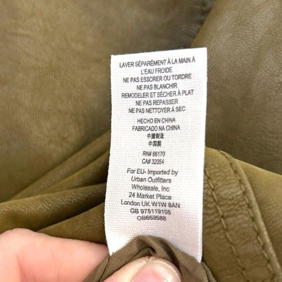 Free People Tobacco Brown Modern Femme Vegan Suede Mini Skirt, Size 4, NWT - Picture 6 of 9